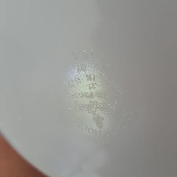 Vintage Fire King Cornflower Casserole Dish White and Blue Cookware Set 3 Pcs - Picture 10 of 14